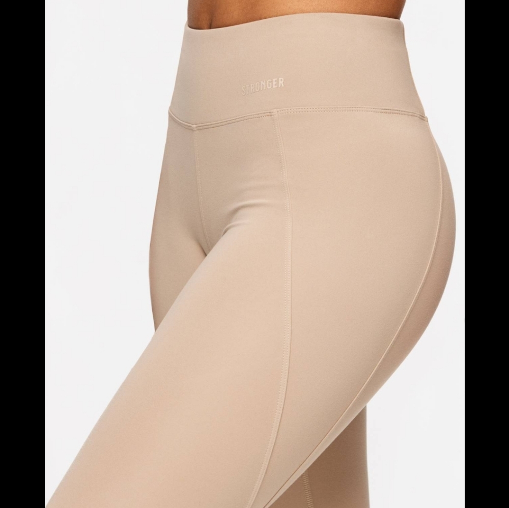 Stronger label leggings peach tights size S